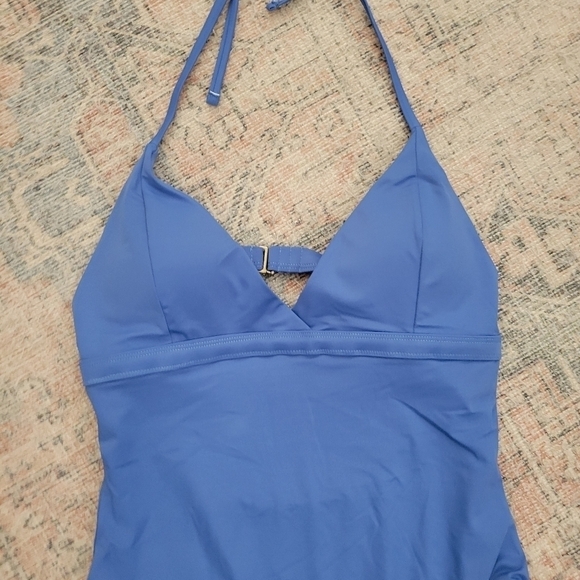 Andie Swim Lagos One Piece Swimsuit XL Blue NWT - Picture 5 of 9